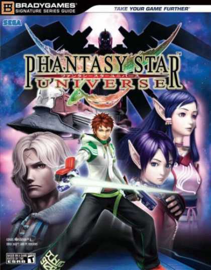 Bestselling Sci-Fi/ Fantasy (2007) - Phantasy Star Universe Signature Series Guide by BradyGames