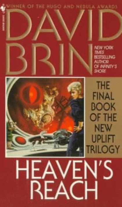 Bestselling Sci-Fi/ Fantasy (2007) - Heaven's Reach (The Second Uplift Trilogy #3) by David Brin