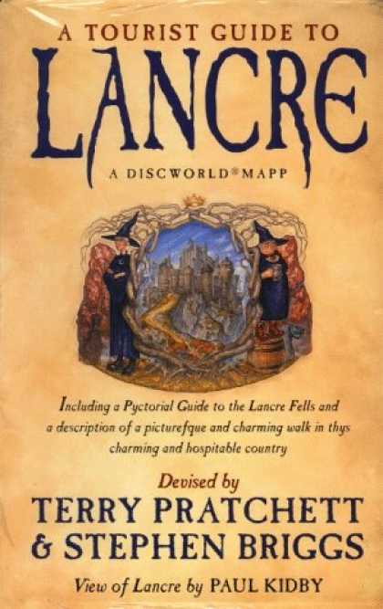 Bestselling Sci-Fi/ Fantasy (2007) - A Tourist Guide to Lancre: A Discworld Map (Discworld Series) by Terry Pratchett