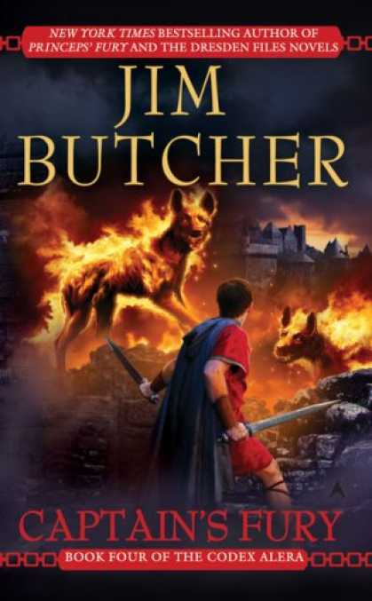 Bestselling Sci-Fi/ Fantasy (2008) - Captain's Fury (Codex Alera, Book 4) by Jim Butcher