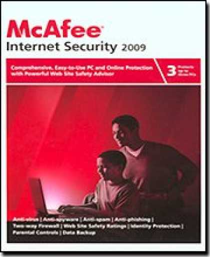 Bestselling Software (2008) - McAfee Internet Security 2009 3-User