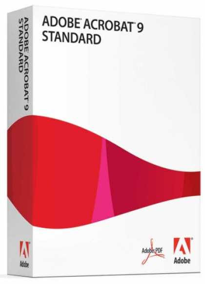 Bestselling Software (2008) - Adobe Acrobat Standard 9