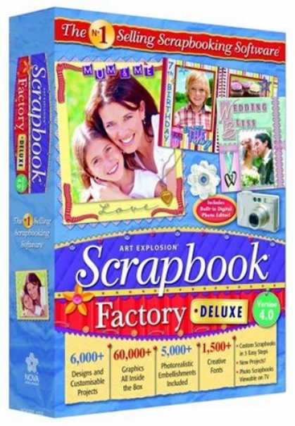 Bestselling Software (2008) - Scrapbook Factory Deluxe 4.0