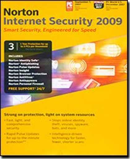 Bestselling Software (2008) - Norton Internet Security 2009 - 3 User Edition