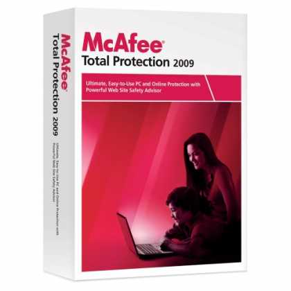 Bestselling Software (2008) - McAfee Total Protection 2009 3-User