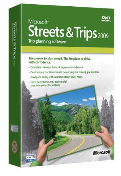 Bestselling Software (2008) - Microsoft Streets & Trips 2009