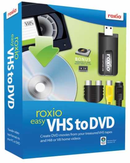 Bestselling Software (2008) - Roxio Easy VHS To DVD