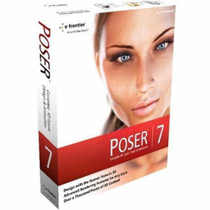 Bestselling Software (2008) - Poser 7 3D Figure Design and Animation (Win/Mac)