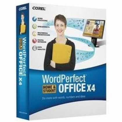 Bestselling Software (2008) - WordPerfect Office X4 Home & Student
