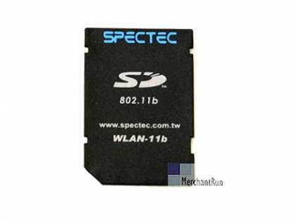 Bestselling Software (2008) - SPECTEC SDIO Wireless LAN Networking Card WLAN 802.11b, Internet Connection for