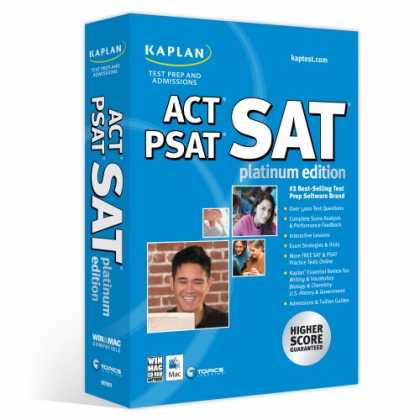Bestselling Software (2008) - Kaplan SAT/ACT/PSAT Platinum Edition