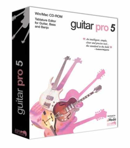Bestselling Software (2008) - eMedia GuitarPro 5.1 Win/Mac