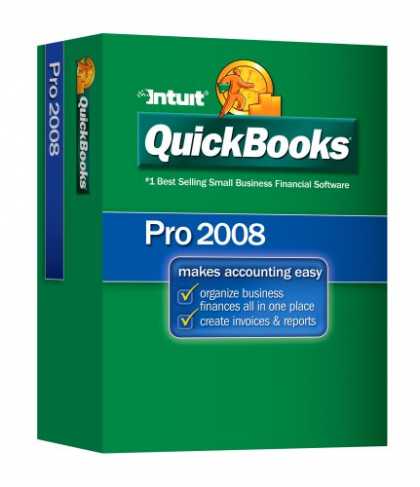 Bestselling Software (2008) - QuickBooks Pro 2008 [OLD VERSION]