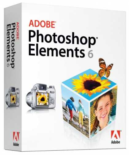Bestselling Software (2008) - Adobe Photoshop Elements 6 [OLD VERSION]