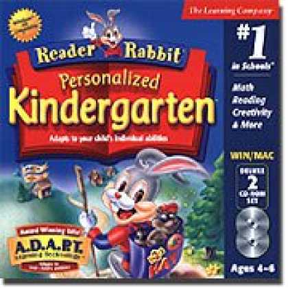 Bestselling Software (2008) - Reader Rabbit Personalized Kindergarten A.D.A.P.T. (Jewel Case)
