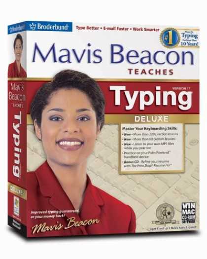 Bestselling Software (2008) - Mavis Beacon Teaches Typing Deluxe 17 Win/Mac