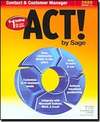 Bestselling Software (2008) - ACT! by Sage 2009 (11.0)