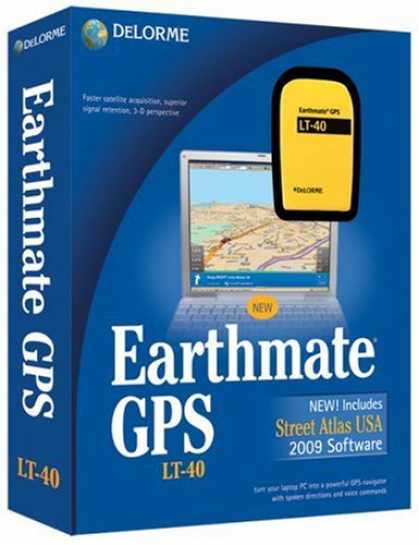 Bestselling Software (2008) - DeLorme Earthmate GPS LT-40 2009