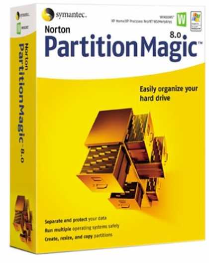 Bestselling Software (2008) - Norton PartitionMagic 8.0