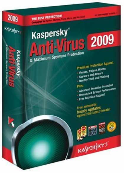 Bestselling Software (2008) - Kaspersky Anti-Virus 2009