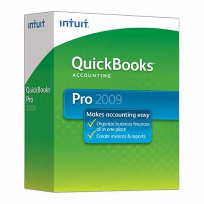Bestselling Software (2008) - QuickBooks Pro 2009