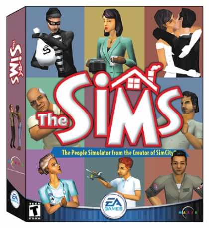 Bestselling Software (2008) - The Sims - The People Simulator from the Creator of SimCity