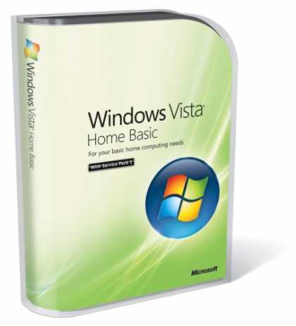 Bestselling Software (2008) - Windows Vista Home Basic with SP1