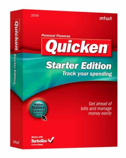 Bestselling Software (2008) - Quicken Starter Edition 2009