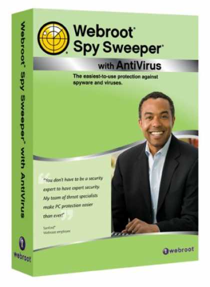 Bestselling Software (2008) - Webroot Spy Sweeper With Antivirus 3-PC