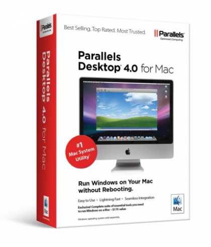 Bestselling Software (2008) - Parallels Desktop 4.0 for Mac