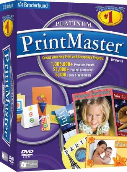 Bestselling Software (2008) - Printmaster - Platinum Version 18