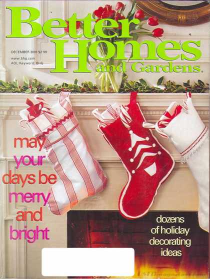 Better Homes and gardens - December 2001