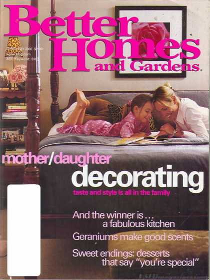 Better Homes and gardens - February 2002