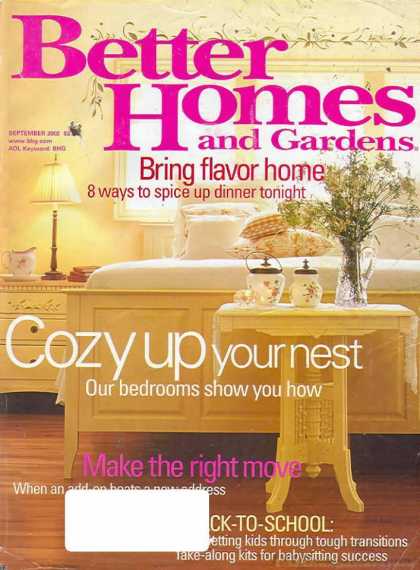 Better Homes and gardens - September 2002