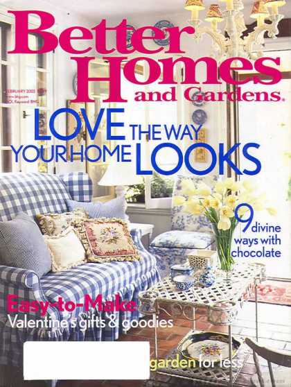 Better Homes and gardens - February 2003