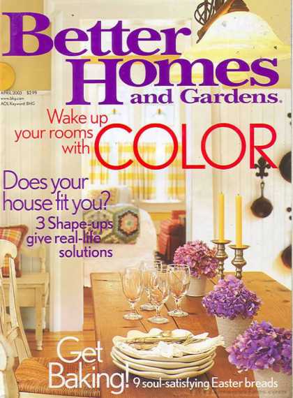 Better Homes and gardens - April 2003