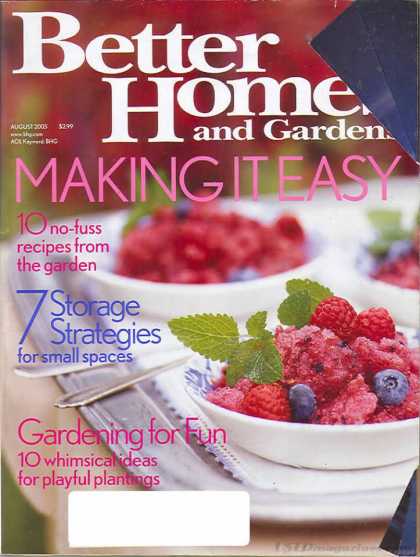Better Homes and gardens - August 2003