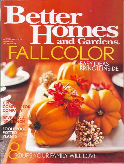 Better Homes and gardens - October 2003