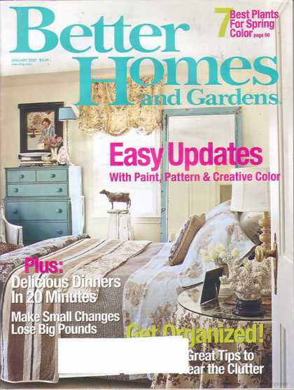 Better Homes and gardens - January 2007