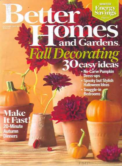 Better Homes and gardens - October 2007