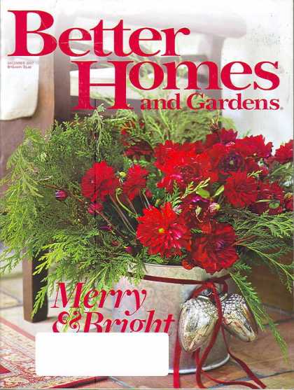 Better Homes and gardens - December 2007
