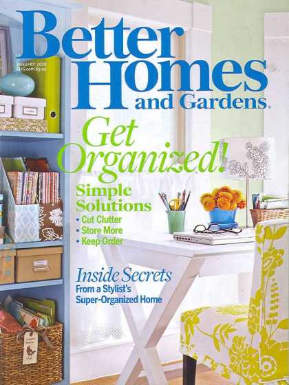 Better Homes and gardens - January 2008