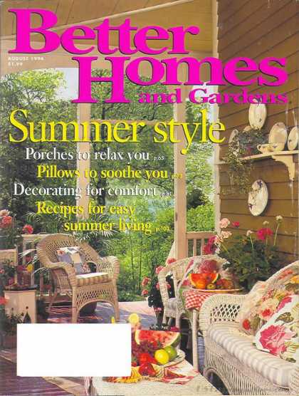 Better Homes and gardens - August 1994