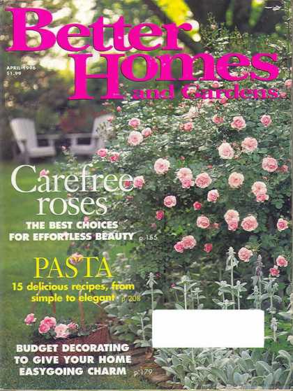 Better Homes and gardens - April 1996