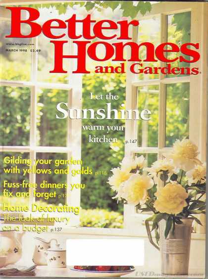 Better Homes and gardens - March 1998