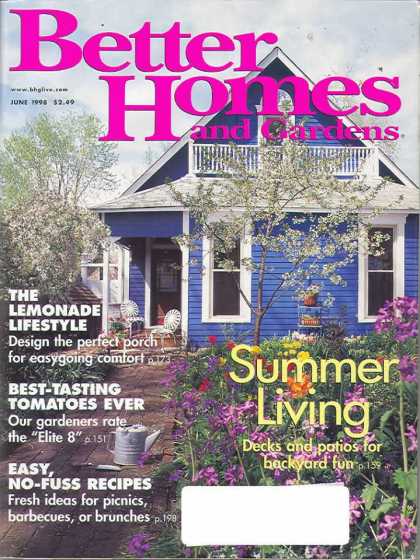 Better Homes and gardens - June 1998