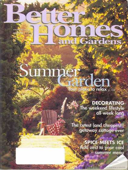Better Homes and gardens - July 1998