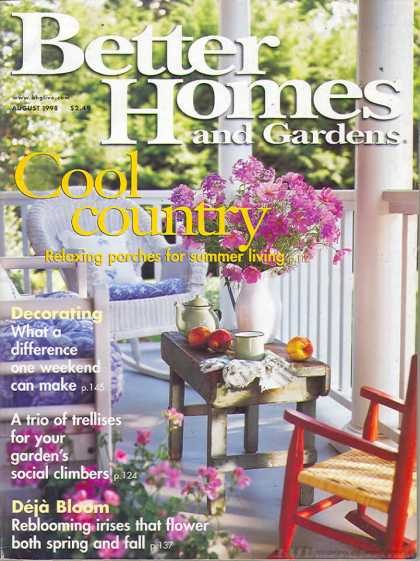 Better Homes and gardens - August 1998