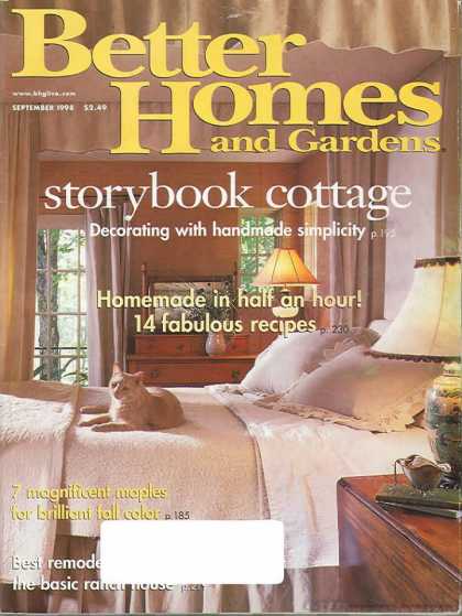 Better Homes and gardens - September 1998