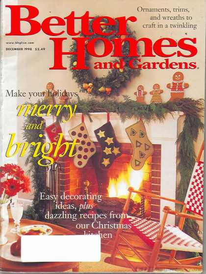 Better Homes and gardens - December 1998